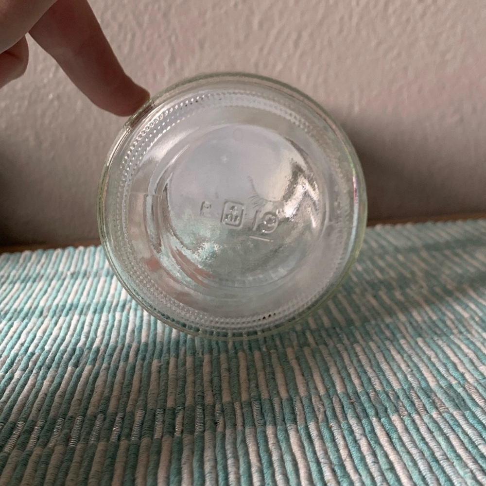 1984 M&M's Los Angeles Olympic Games Glass Candy Jar Collectable - Picture 6 of 7